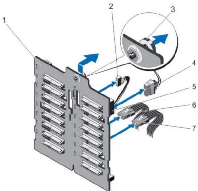 DELL 17154738.2-4 - Retrait du fond de panier des disques durs - 12
