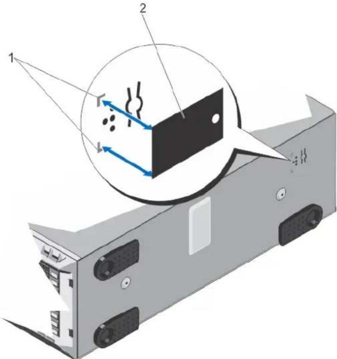 DELL 17154738.2-4 - Préparation d'un système à la conversion du mode Tower (Tour) vers le mode Rack - 3