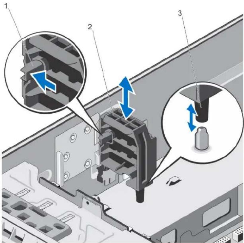 DELL 17154738.2-4 - Retrait du support de la carte GPU - 3