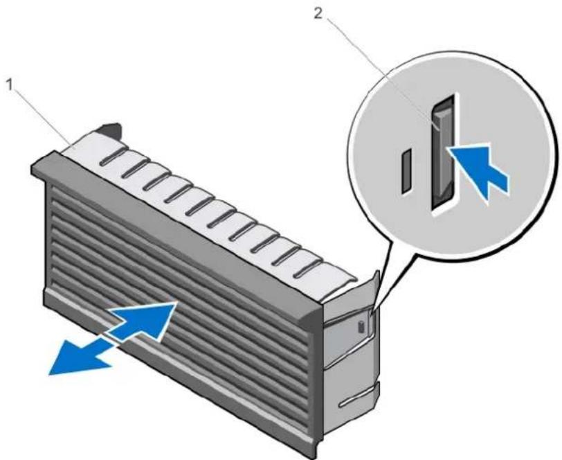 DELL 17154738.2-4 - Retrait du cache du cadre - 3