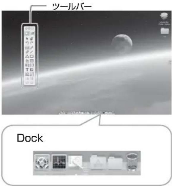 ツールバー Dock
