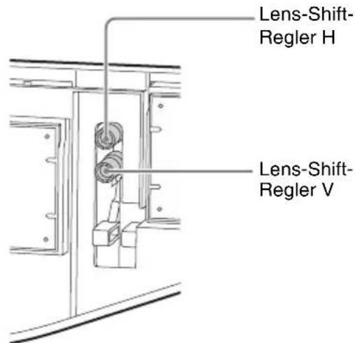 SONY VPL-SX630 - Einstellen des projizierten Bildes - 8