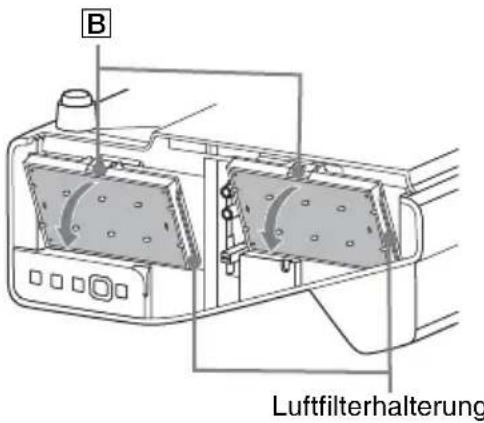 B Luftfilterhalterung