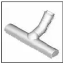 BOSCH BGS51432 - A Mondstuk voor harde vloeren BBZ123HD - 1