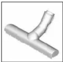 BOSCH BGS51432 - A Szczotka do podłóg twardych BBZ123HD - 1