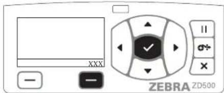 ZEBRA ZD500 - 在功能表中瀏覽畫面 - 10