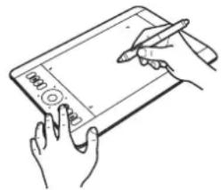 WACOM 5 Touch Medium - UTILISATION DES EXPRESSKEYS - 1