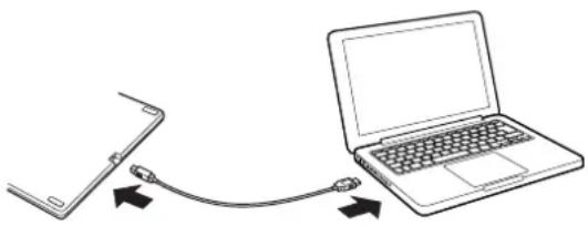 WACOM 5 Touch Medium - CHARGE DE LA BATTERIE - 1