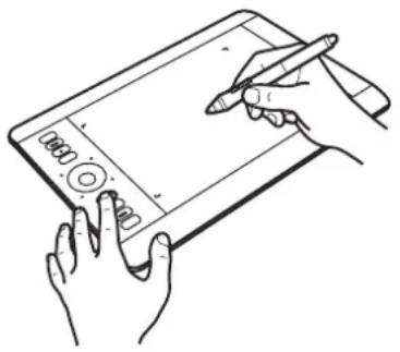 dés /activer la saisie tactile afficher paramètres mode de précision changer écran maj ctrl alt panoramique/defilement