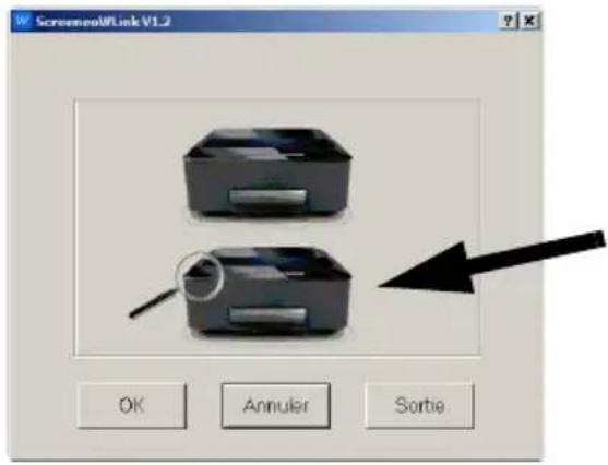 ScreenoolULink V1.2 OK Annuler Sortie