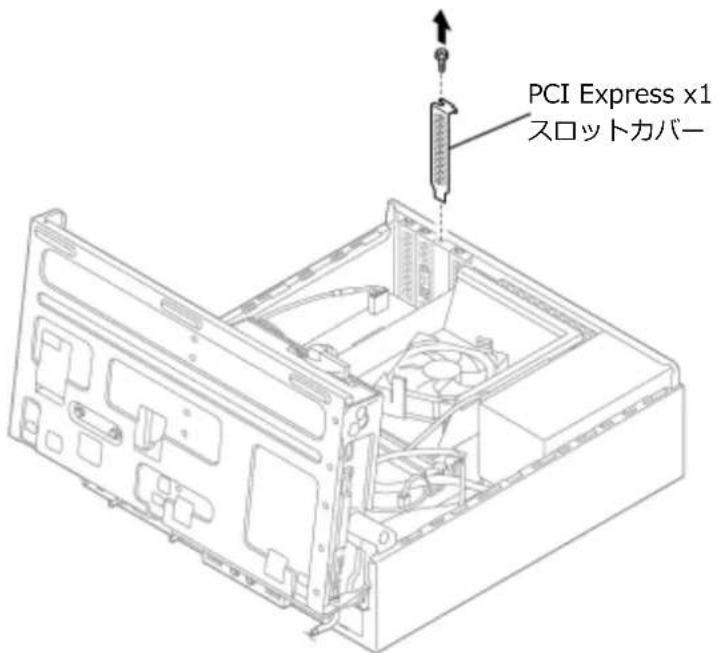 PCI Express x1 スロットカバー