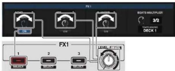 PIONEER DDJ-SB-S - Operating effects - 1
