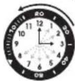 TIMEX T2N834 - BAGUE DE LA BOUSSOLE - 2