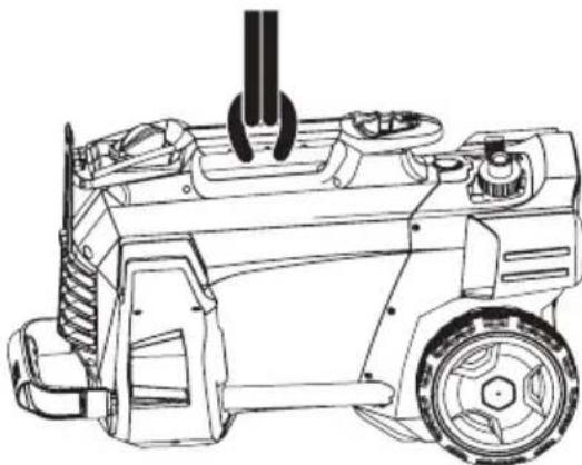 KARCHER HD 5/15 C Plus - Transportný držiak pre plošný čistič - 1