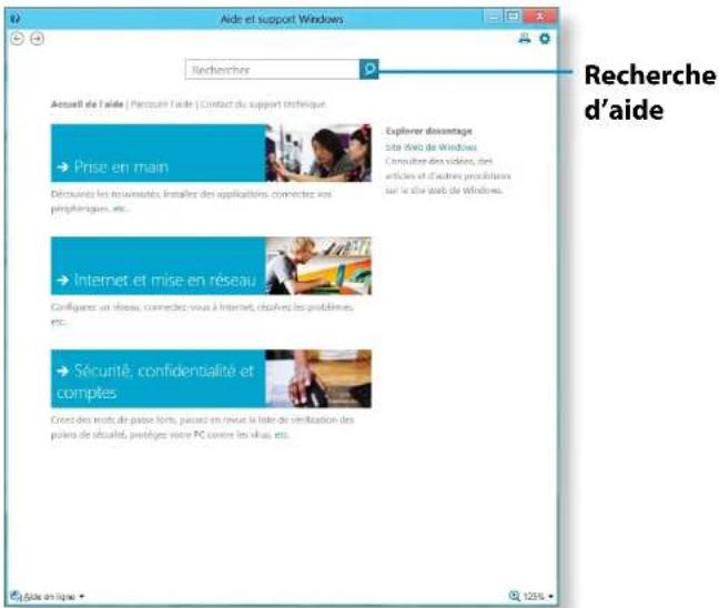 Aide et support Windows Rechercher Actuel de l'aide (Parcuant l'aide) Contact du support technique. Prise en main Décruisés les monuments, installés des applications, connectez ses périphériques, etc. Explorer docentage Site Web de Windows Consulter des vicières, dont articles et d'autres provisions sur le site Web de Windows. Internet et mise en réseau Configures un réseau, connectez vous à Internet, résilvées les problèmes etc. Sécurité, confidentialité et comptes Centre des produits de passe fonte, passant en revise la liste de verification des points de sécurité, prestétés votre PC contre les viruses etc. Recherche d'aide Side on ligne 125%