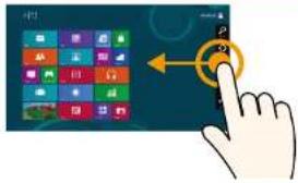 SAMSUNG DM500A2D - 터치 스크린 기본 동작 익히기 - 1