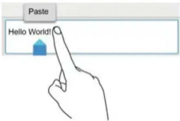 Paste Hello World!