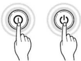 LG F14U2TDN0 - Turn on the washing machine. - 1