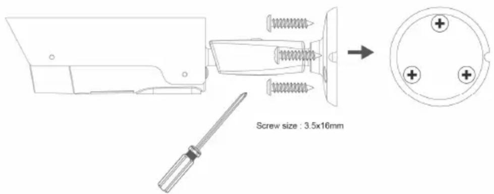 Screw size : 3.5x16mm
