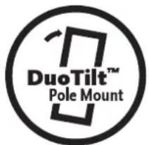 DuoTilt™ Pole Mount