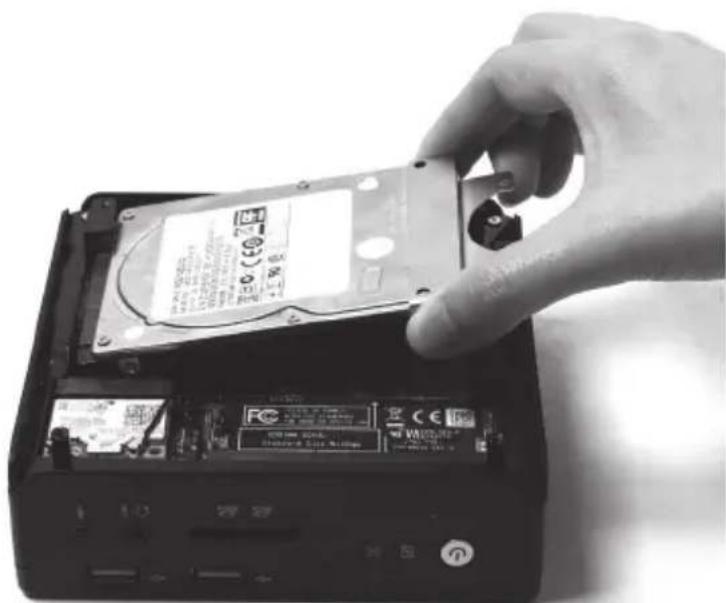 Zotac ZBOX CI540-nano - Installing a hard disk - 3