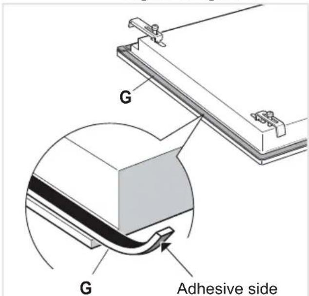 G G Adhesive side