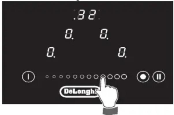 DELONGHI Scultura KBZ 2001 - PROGRAM FOR AUTOMATIC SWITCHING OFF OF A COOKING ZONE - 4