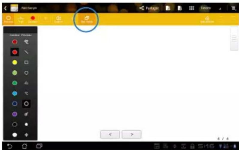 ASUS Transformer Pad TF300TG - Utiliser les cahiers de dessin de SuperNote - 1
