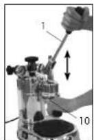 LA PAVONI Professional PRG 120V - - EROGAZIONE DEL CAFFE' - 12
