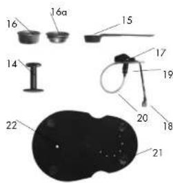 16 16a 15 14 17 19 20 18 22 21
