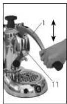 LA PAVONI Stradivari STH 120V - - KAFFEEZUBEREITUNG - 17