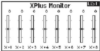 XPlus Monitor L151 0 0 0 0 0 0 0 0 X+1 X+2 X+3 X+4 X+5 X+6 X+7 X+8