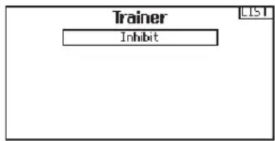 Trainer Inhibit