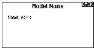 Model Name Name: Aero