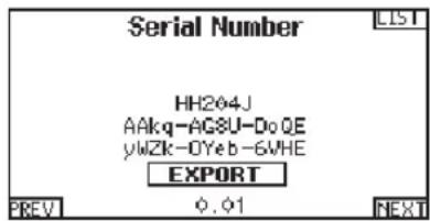 Serial Number HH264J AAkq-AC8U-DoQE yWZk-0Yeb-6VHE EXPORT PREV 0.01 NEXT