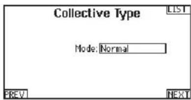 Collective Type LIST Mode: Normal PREV NEXT