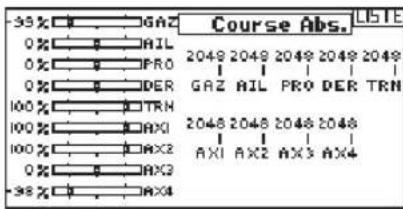 35% GAZ Course Abs. LISTE 0% AIL 2048 2048 2048 2048 2048 0% PRO GAZ AIL PRO DER TRN 0% DER 2048 2048 2048 2048 100% TRH AXI AXI AX2 AX3 AX4 100% AXI AX2 AX3 AX4 35% AX4