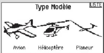 Type Modèle LISTE Avion Hélicoptère Planeur
