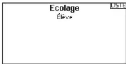 Ecolage Éleve LISTE