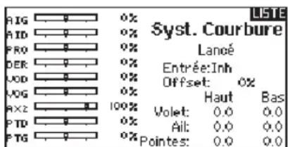 SPEKTRUM DX9 - Système de courbure - 1