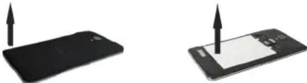 GOCLEVER Quantum 400 Lite - Tagakaane ja aku eemaldamine - 1
