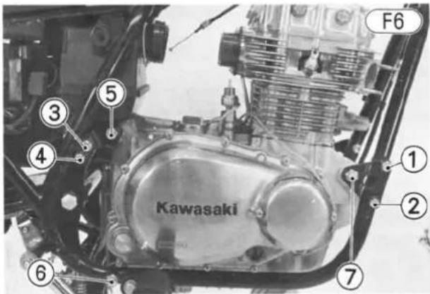 F6 ① ② ③ ④ ⑤ ⑥ ⑦ Kawasaki
