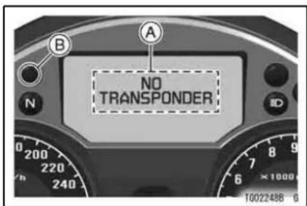 A B NO TRANSPONDER N D 0 200 220 240 6 ×1000 10022488 G