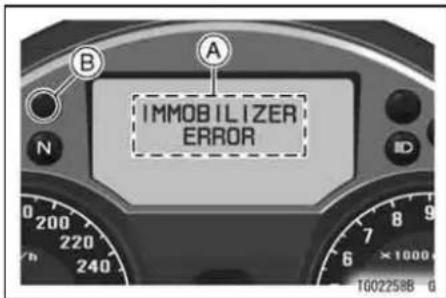 IMMOBILIZER ERROR