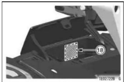 KAWASAKI Concours 14 (2009) - LOCATION OF LABELS - 9
