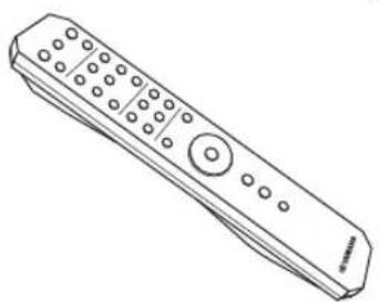 YAMAHA A-S701 - ACCESORIOS SUMINISTRADOS - 1