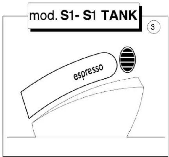 mod. S1- S1 TANK espresso ③