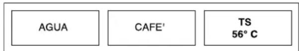 AGUA CAFE' TS 56° C