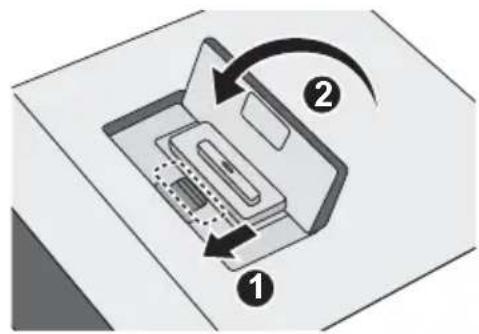 PIONEER X-CM42BT - Sluit de connectorpoort van de iPod/iPhone (alleen X-CM42BT) - 1