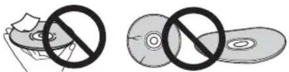 PIONEER X-CM42BT - Pulire i dischi - 2